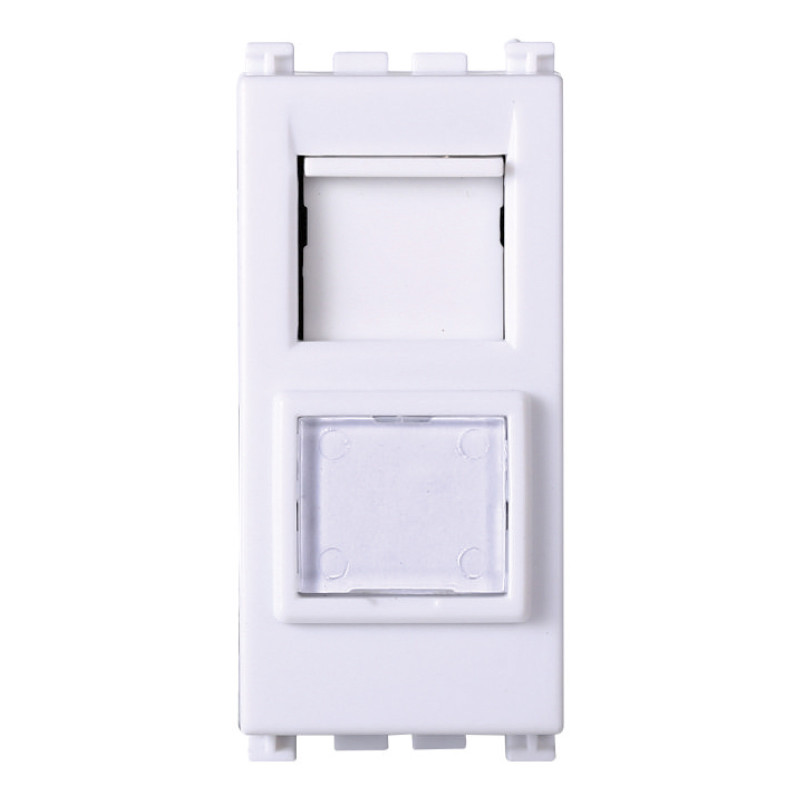 CONNETTORE RJ45 CAT5  BIANCO - modello VA2355B