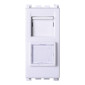 ETTROIT VENUS CONNETTORE RJ45 CAT6 BIANCO - Mod. VA2356B - Compatibile con VIMAR ARKÉ