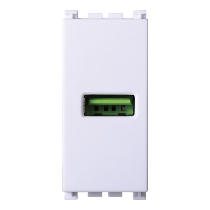PRESA USB 1POSTI 2.1AMH BIANCO - modello VA2401B