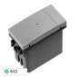 ETTROIT SPACE Wi-Fi Smart Connesso Deviatore Tuya - Mod. LGWF0801 - Compatibile con BTicino LIVING