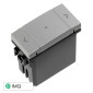 ETTROIT SPACE Wi-Fi Smart Connesso Pulsante Per Tapparella Tuya - Mod. LGWF1202 - Compatibile con BTicino LIVING