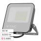 V-Tac VT-44051 Faro LED 50W Faretto SMD IP65 160 lm/W Colore Nero - SKU 23694