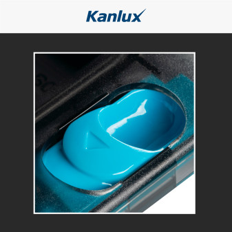 Kanlux Ideal Centralino da Parete 1x12P IK10 Colore Grigio