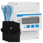 Chint Misuratore per Inverter Trifase Deye 3x 230-400V RS485 4P MID con Display LCD e TA esterni - mod. DTSU666-H