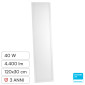 V-Tac Pro VT-6147 Pannello LED Rettangolare 120x30 40W SMD Chip Samsung 2in1 a Superficie e Incasso - SKU 2166251 / 2166261