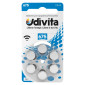 Udivita Batterie Per Protesi Acustiche Misura 675 Zinco Aria Tecnologia Phono Pulse - Blister da 6