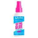 NYX Professional Makeup The Face Glue Setting Spray Fissante per Trucco Viso 24h No Transfer Waterproof - Flacone da 60ml