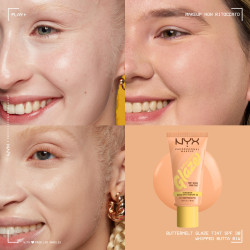 NYX Professional Makeup Buttermelt Glaze Fondotinta SPF 30 Colore 01