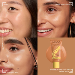 NYX Professional Makeup Buttermelt Glaze Fondotinta SPF 30 Colore 03