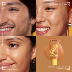 NYX Professional Makeup Buttermelt Glaze Fondotinta SPF 30 Colore 04