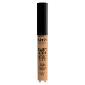 NYX Professional Makeup Can't Stop Won't Stop Correttore Liquido Viso Illuminante Opacizzante 10.3 Neutral Buff - Flacone 3,5ml