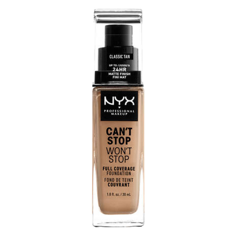 NYX Professional Makeup Can't Stop Won't Stop Fondotinta 12