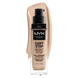 NYX Professional Makeup Can't Stop Won't Stop Fondotinta 02