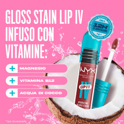NYX Professional Makeup Lip I.V. Gloss Stain Idratante 02