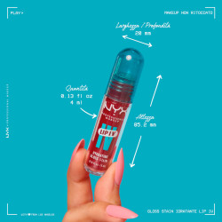NYX Professional Makeup Lip I.V. Gloss Stain Idratante 12