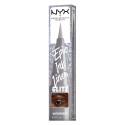 NYX Professional Makeup Epic Ink Liner Glitz Eyeliner in Penna Waterproof con Punta Flessibile 04 Flashy Flare