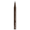 NYX Professional Makeup Epic Ink Liner Eyeliner in Penna Waterproof con Punta Flessibile Lunga Tenuta Dark Chocolate