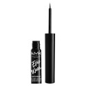 NYX Professional Makeup Epic Wear Eyeliner Liquido Waterproof Tenuta 72H Finish Matte per Viso e Corpo Pennello Sottile Black