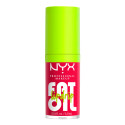 NYX Professional Makeup Fat Oil Lip Drip Gloss Labbra Colorato Idratante Effetto Lucido 05 Newsfeed - Flacone da 4,8ml