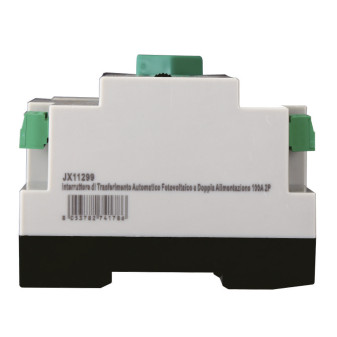 ETTROIT Interruttore di Trasferimento Automatico Fotovoltaico a Doppia Alimentazione Monofase 100A 2P - Mod. JX11299