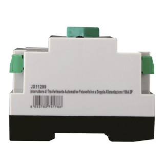 ETTROIT Interruttore di Trasferimento Automatico Fotovoltaico a Doppia Alimentazione Monofase 100A 2P - Mod. JX11299