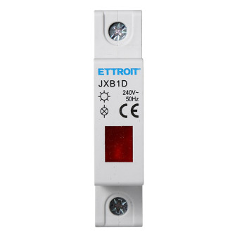 ETTROIT Indicatore Luminoso Modulare Rosso - Mod. JXB1D-16