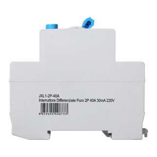 ETTROIT Interruttore Differenziale Puro 2P 63A 30mA 220V-6KA - Mod. JX326361