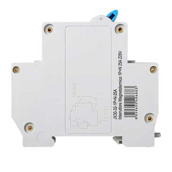 ETTROIT Interruttore Magnetotermico 1P+N 25A 220V 4.5KA - Mod. JX152540