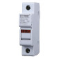 ETTROIT Supporto per fusibili cilindrici Base RT18-32 1P DIN 10 x 38mm AC/DC - Mod. JX12138