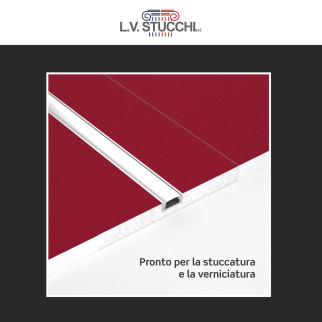 Art 3016-5 5 Profili in Alluminio Integrati da 2m per Strisce LED