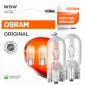 Osram Original W5W 12V 5W per Auto Ricambi Originali - 2 Lampadine