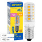 Imperia Lampadina LED E14 4W Tubolare T16 SMD Trasparente - mod. 213551 / 213568