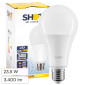 Bot Lighting Shot Lampadina LED E27 23,5W Goccia A80 SMD - mod. ELD1016X2B - mod. ELD1025X2 / ELD1025X3 / ELD1025X1
