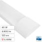 V-Tac VT-8-40 Tubo LED Prismatico Plafoniera 40W Lampadina 120cm SMD Chip CREE - SKU 203506 / 203516 / 203526