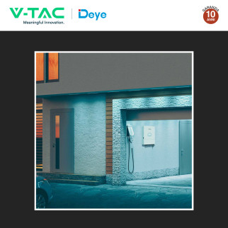 V-Tac Inverter Monofase Ibrido On-Grid / Off-Grid 8kW IP65