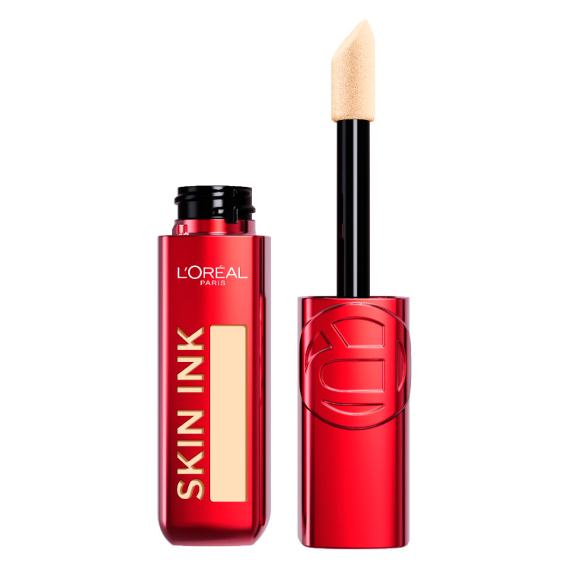 L'Oréal Paris Skin Ink Fondotinta Correttore Semipermanente Colore 100