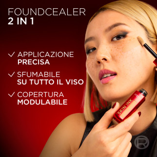 L'Oréal Paris Skin Ink Fondotinta Correttore Semipermanente Colore 130