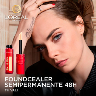 L'Oréal Paris Skin Ink Fondotinta Correttore Semipermanente Colore 180