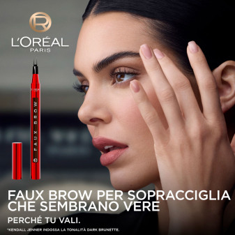 L'Oreal Paris Infaillible Faux Brow Penna Sopracciglia Granite