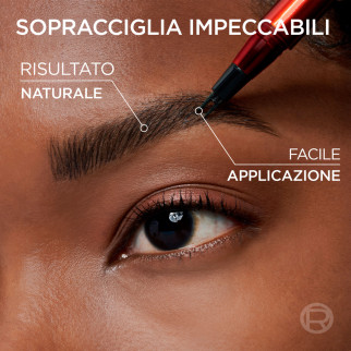 L'Oreal Paris Infaillible Faux Brow Penna Sopracciglia Soft Black