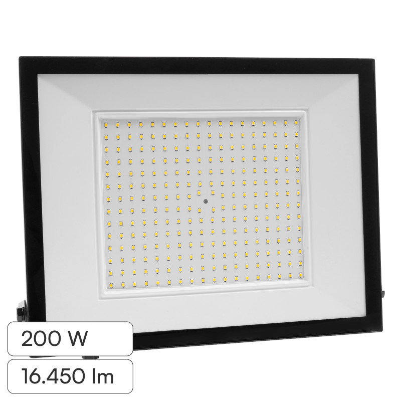 Faro LED 200W SMD IP65 Colore Nero V-Tac VT-44208