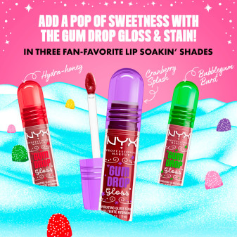 NYX Professional Makeup Holiday Gum Drop Gloss 01 Hydra Honey