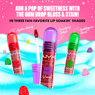 NYX Professional Makeup Holiday Gum Drop Gloss 01 Hydra Honey