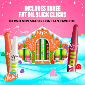 NYX Professional Makeup Holiday Fat Gingerbread House Kit