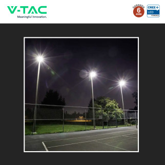 Faro LED 200W SMD Chip CREE IP65 Colore Nero VT-44201