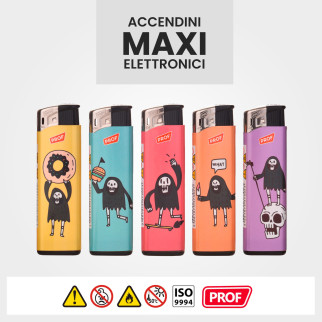 AccendinI Elettronici Reapers Prof Maxi - Box da 50