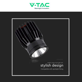 V-Tac VT-1018 Faretto LED da Incasso Rotondo 18W SKU 10301 10302 10303