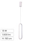 V-Tac VT-7829 Lampadario LED a Sospensione 13W SMD Colore Bianco - SKU 10091