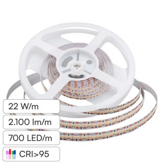 V-Tac VT-2110 Striscia LED Flessibile 22 W/m Monocolore SMD da 5m