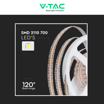 V-Tac VT-2110 Striscia LED Flessibile 22 W/m Monocolore SMD da 5m